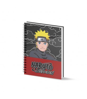 Libreta A5 Tapa dura cuadrícula Naruto