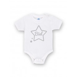 Body bebé personalizad estrella con nombre