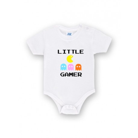 Body bebe personalizado little gamer
